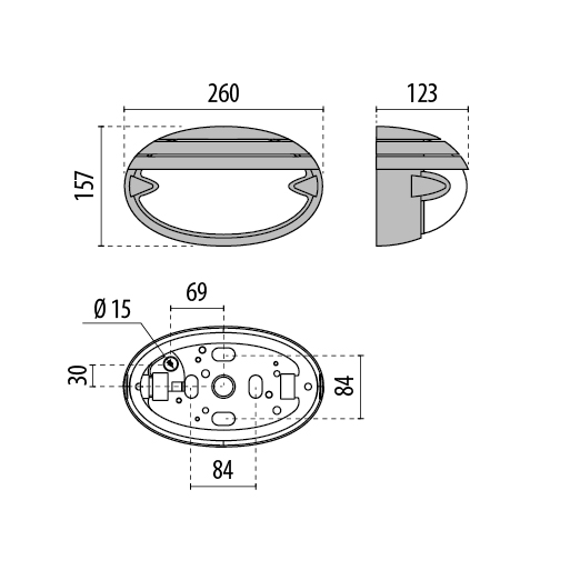 Tech Design CHIP OVALE 25 LED GRILL 1++